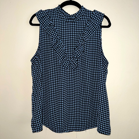 NWOT | Who What Wear | Blue High Neck Top | XXL - Picture 1 of 6